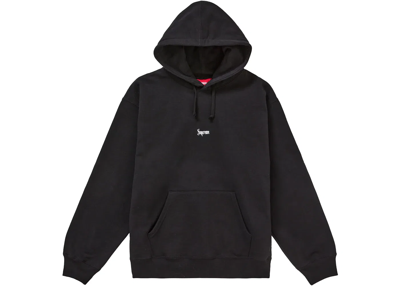 Мужская худи с принтом Supreme Sweatshirt (FW24), Black