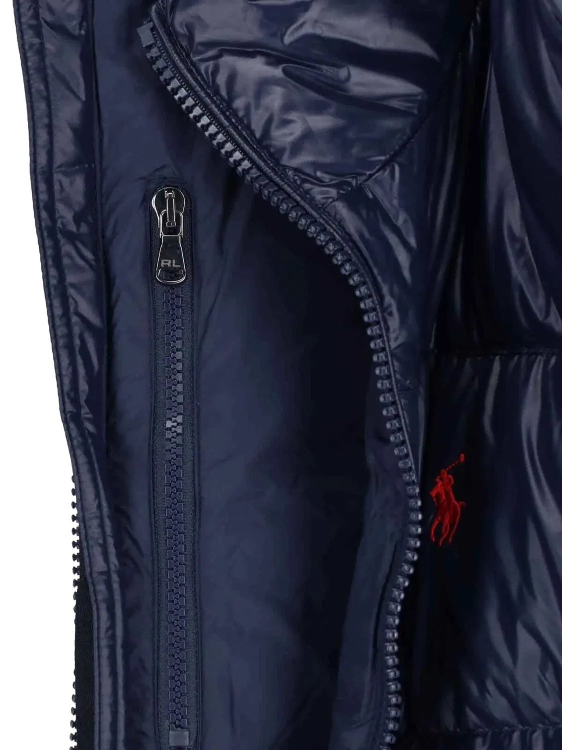 Polo Ralph Lauren Стеганый жилет на молнии синий — фото 2