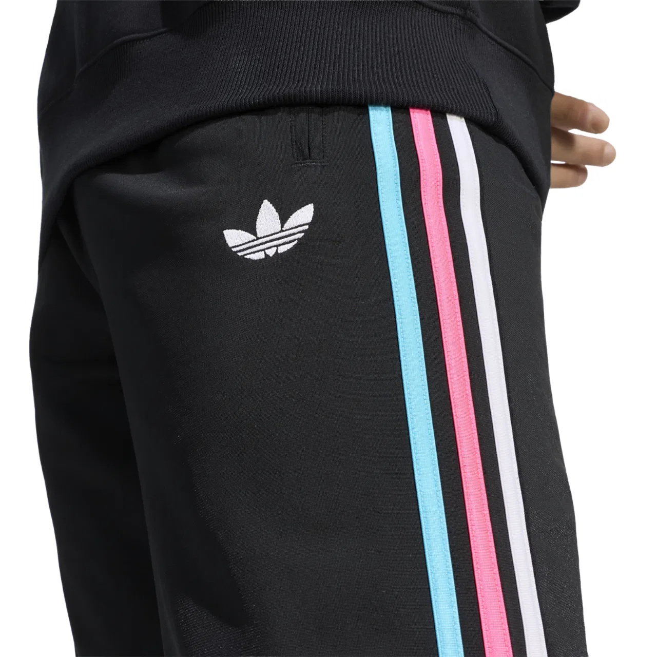 Мужские спортивные брюки Firebird Adidas, цвет Black/Multicolor — фото 3