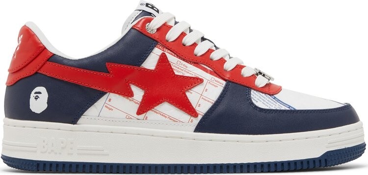 

Кроссовки USPS x Bapesta Priority Mail Express Label, синий