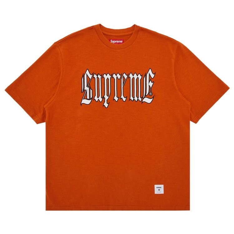 

Топ Supreme Old English Short-Sleeve Top, оранжевый