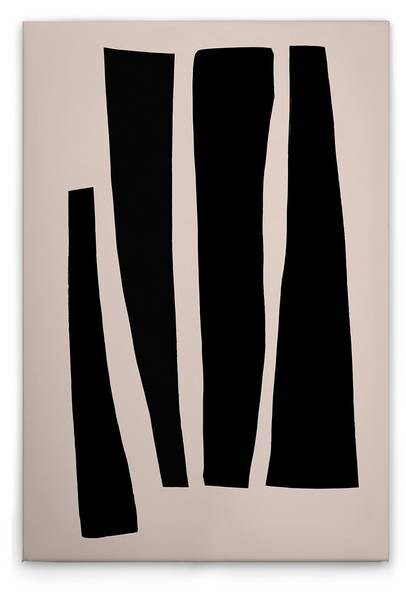 

Картина на холсте A.S. Création Abstract 2 цвет cremeschwarz