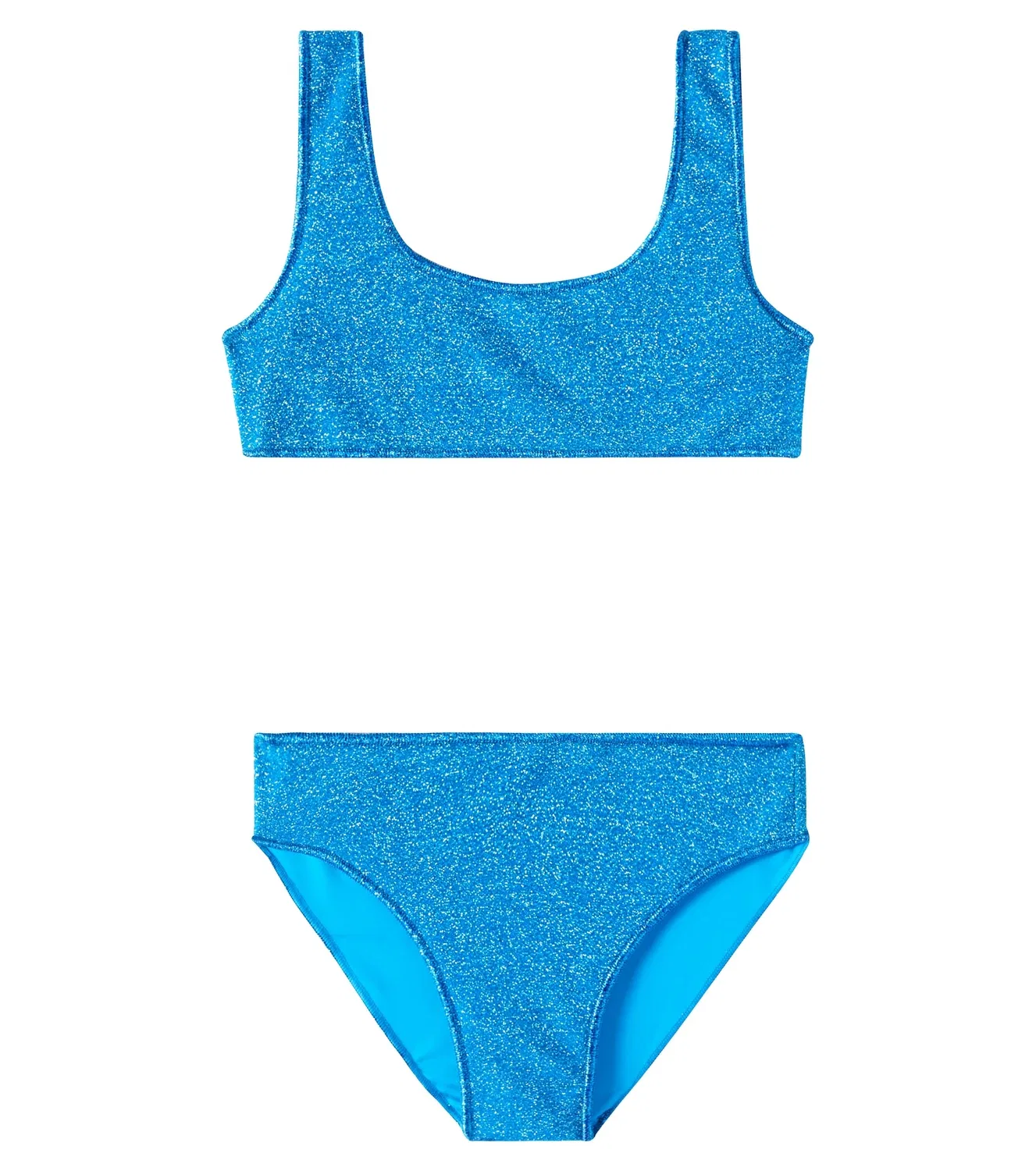 Комплект бикини с люрексом Lumière Oseree Kids, Turquoise