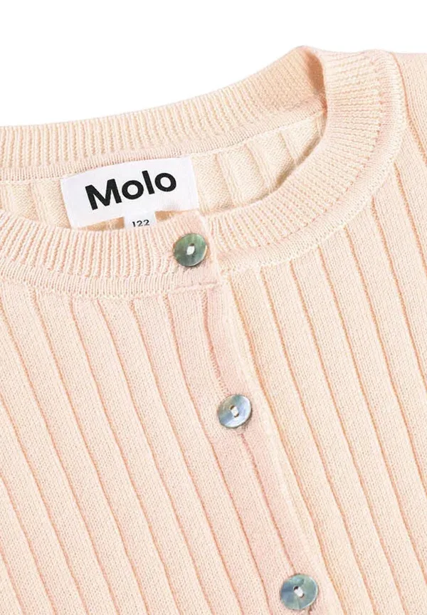 Кардиган хлопковый Cardigan Molo, Pink, розовый — фото 3