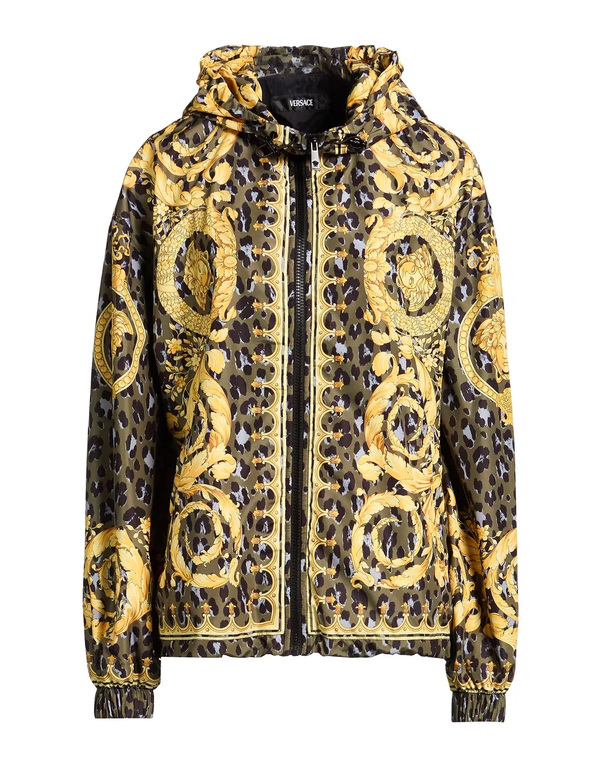 Женская ветровка с капюшоном Versace, желтый
