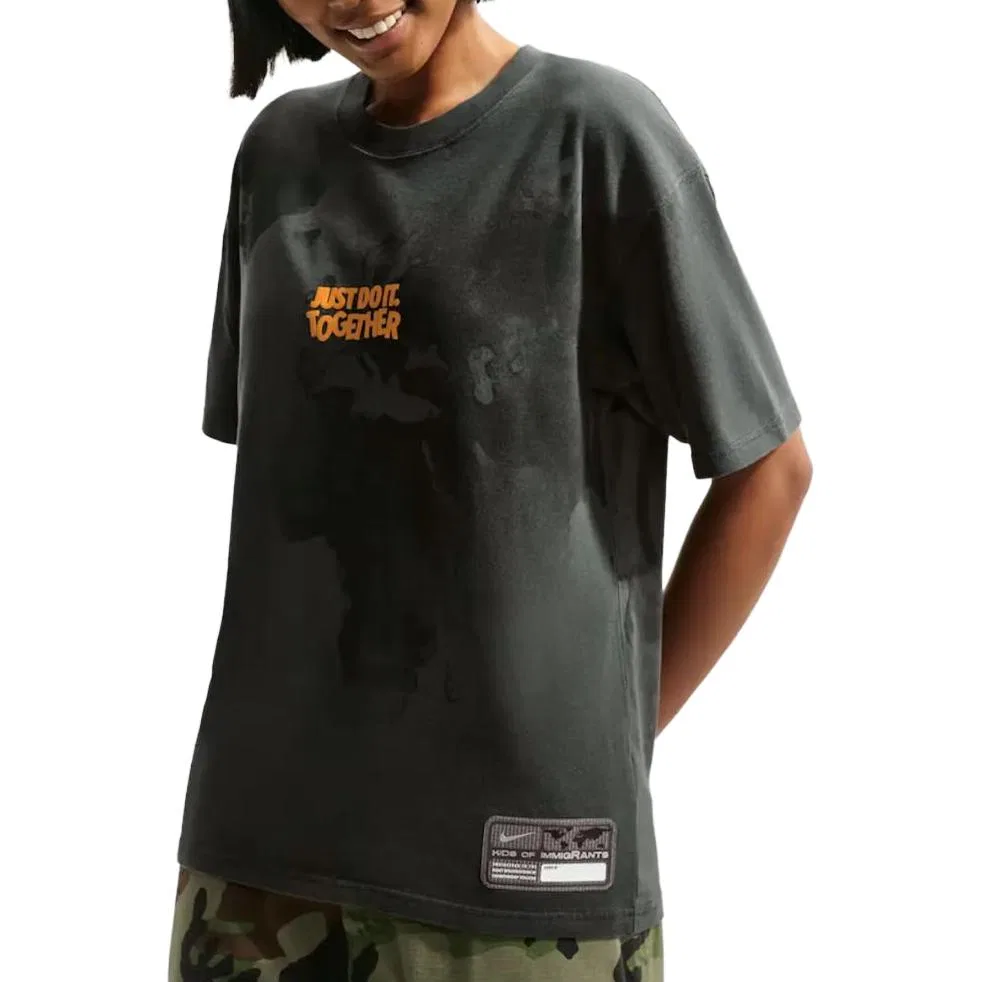 Футболка Nike Crew Neck, Charcoal Gray — фото 3