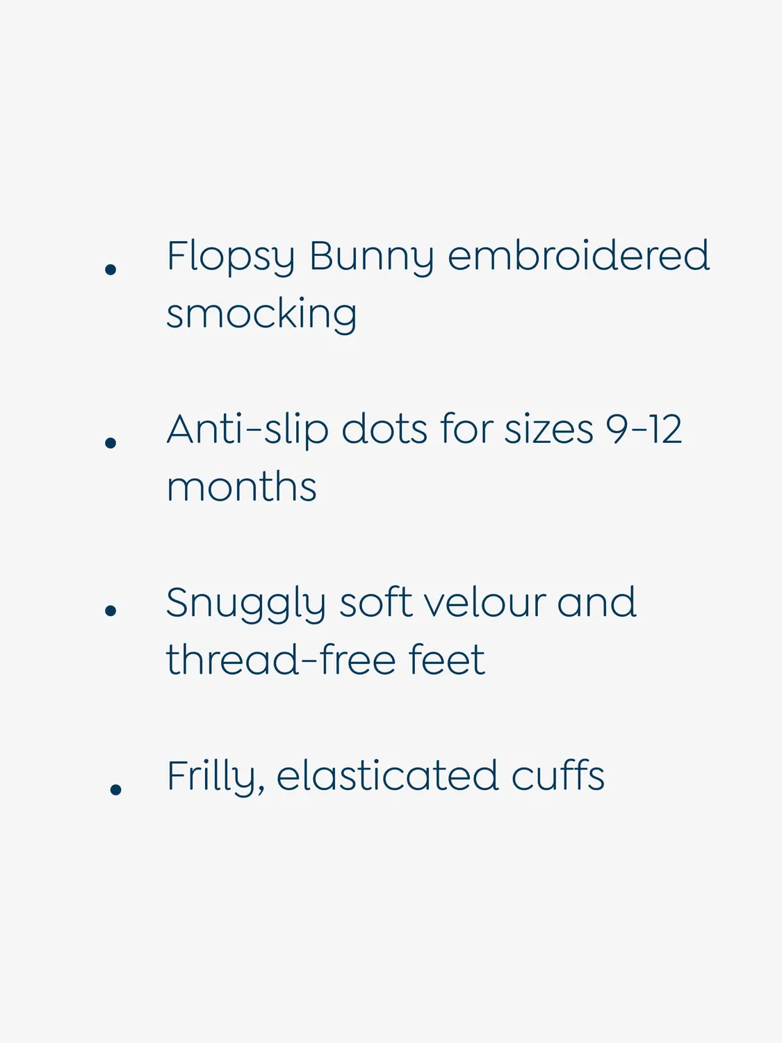 Комбинезон с вышивкой Flopsy Bunny Jojo Maman Bébé, розовый — фото 4