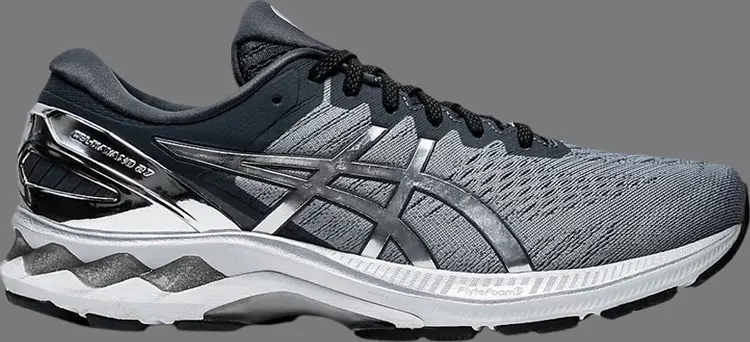 

Кроссовки gel kayano 27 platinum 'sheet rock silver' Asics, серый