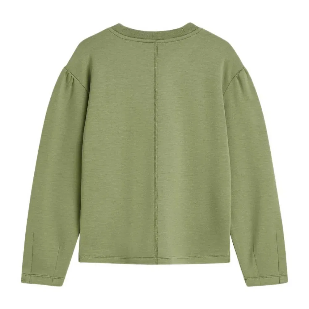 Детский свитшот для девочек Scotch & soda, Green — фото 2