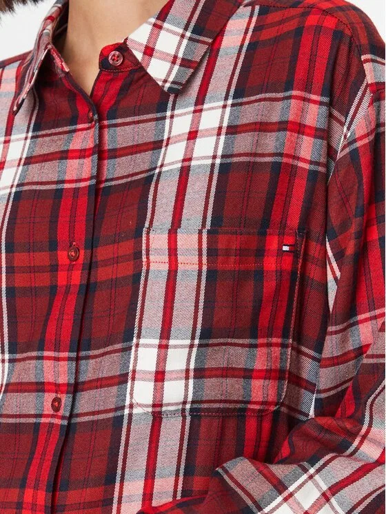Ночная сорочка relaxed fit Tommy Hilfiger, красный — фото 3