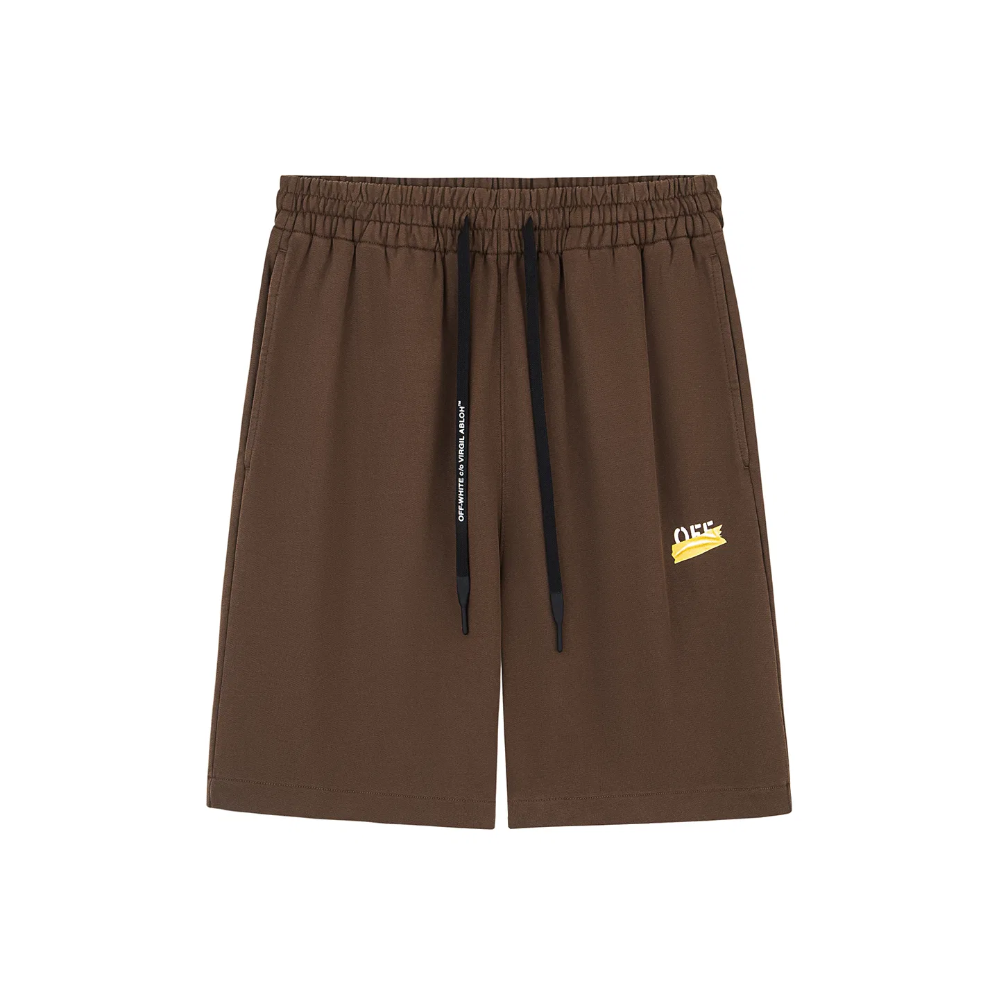 Детские шорты в ретро-стиле OFF-WHITE, Coffee