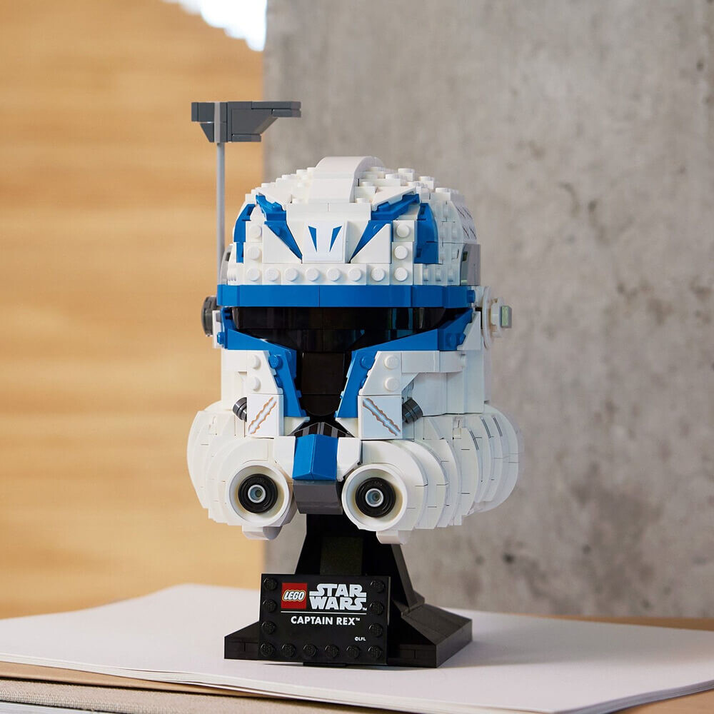 Конструктор Lego 75349 Star Wars Шлем капитана Рекса, 854 деталей — фото 3