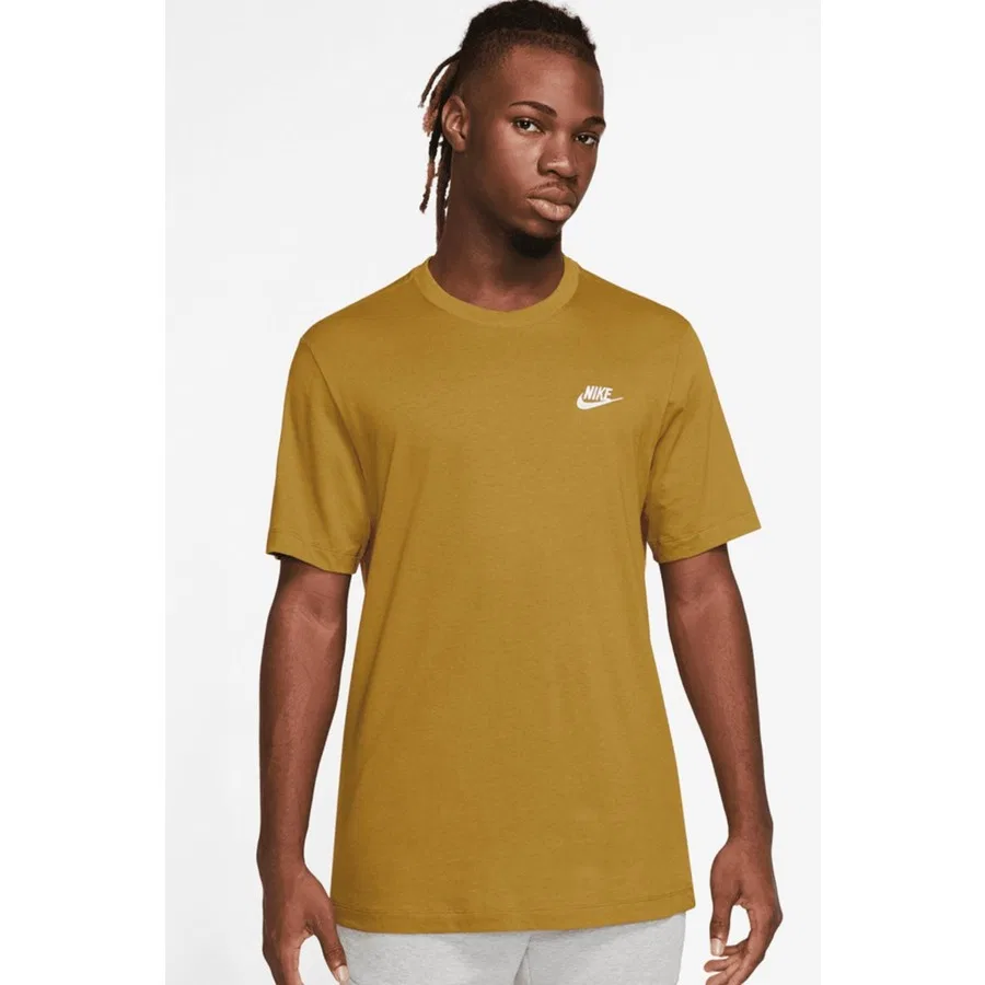 Футболка с коротким рукавом Sportswear Club Nike, Бронзовый