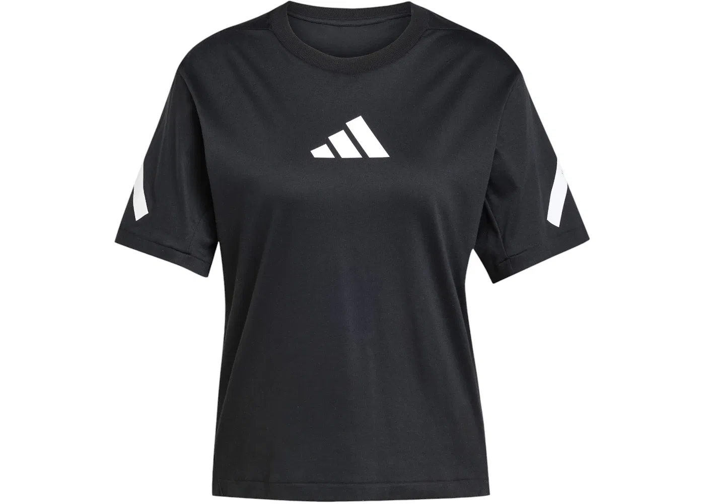Женская футболка с длинным рукавом T-Shirt Adidas, Black/White