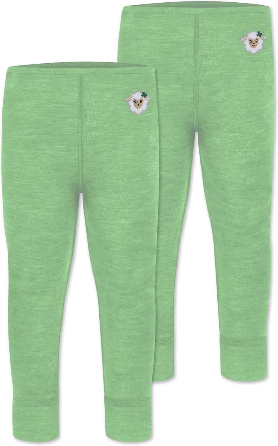 Леггинсы детские мериносовые комплект 2 шт Tutira Normani Outdoor Sports, зеленый