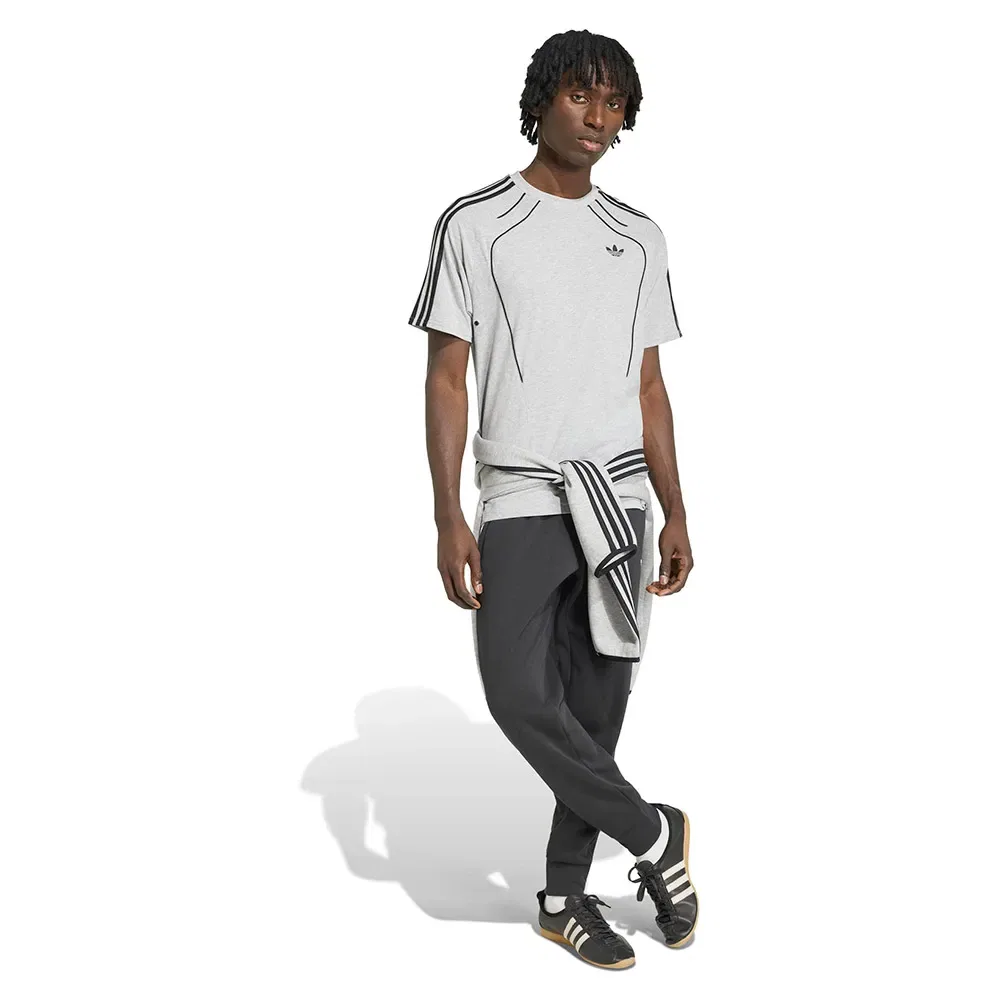 Мужская футболка с коротким рукавом Spacer Teamgeist 26 Cutline Adidas Originals, White — фото 4