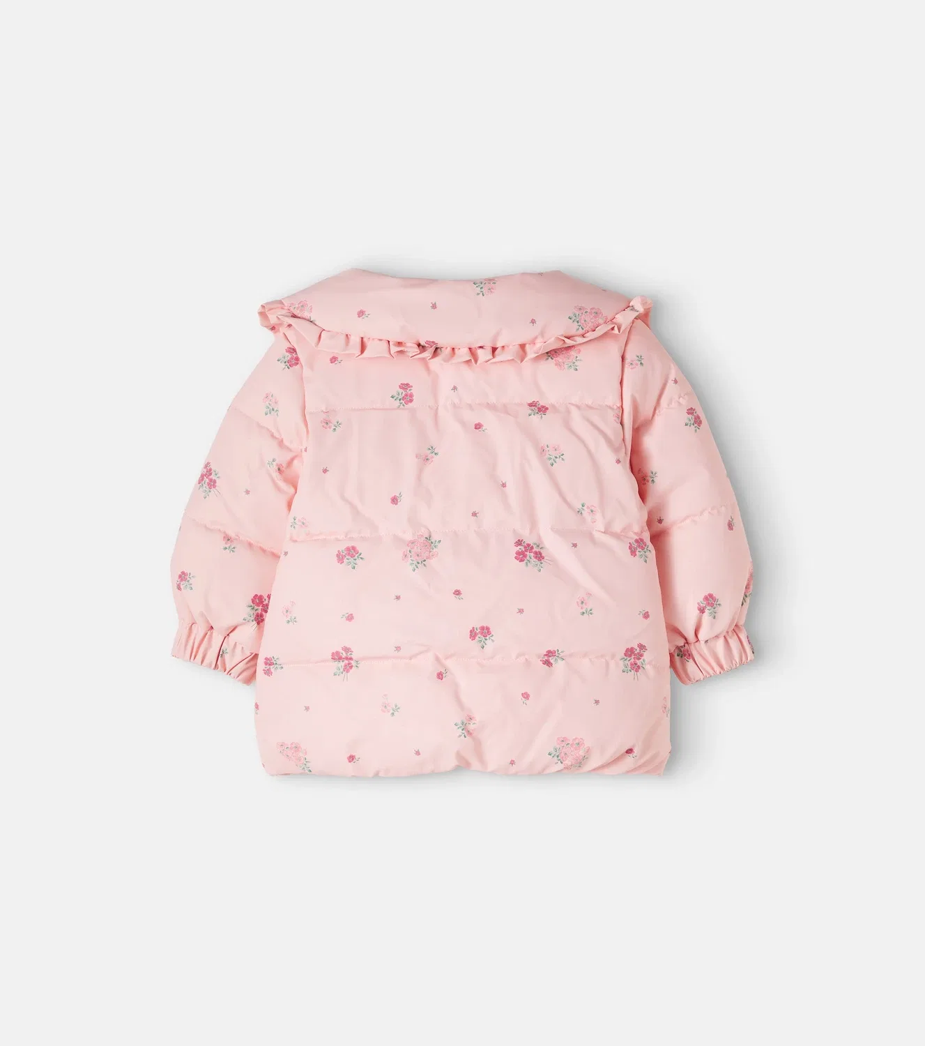 Легкая куртка с цветочным принтом Chloé Kids, розовый — фото 3