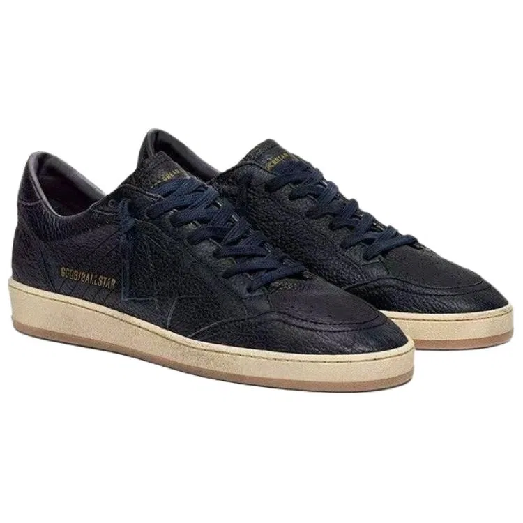 Кеды Skateboard Golden Goose Navy Blue — фото 4