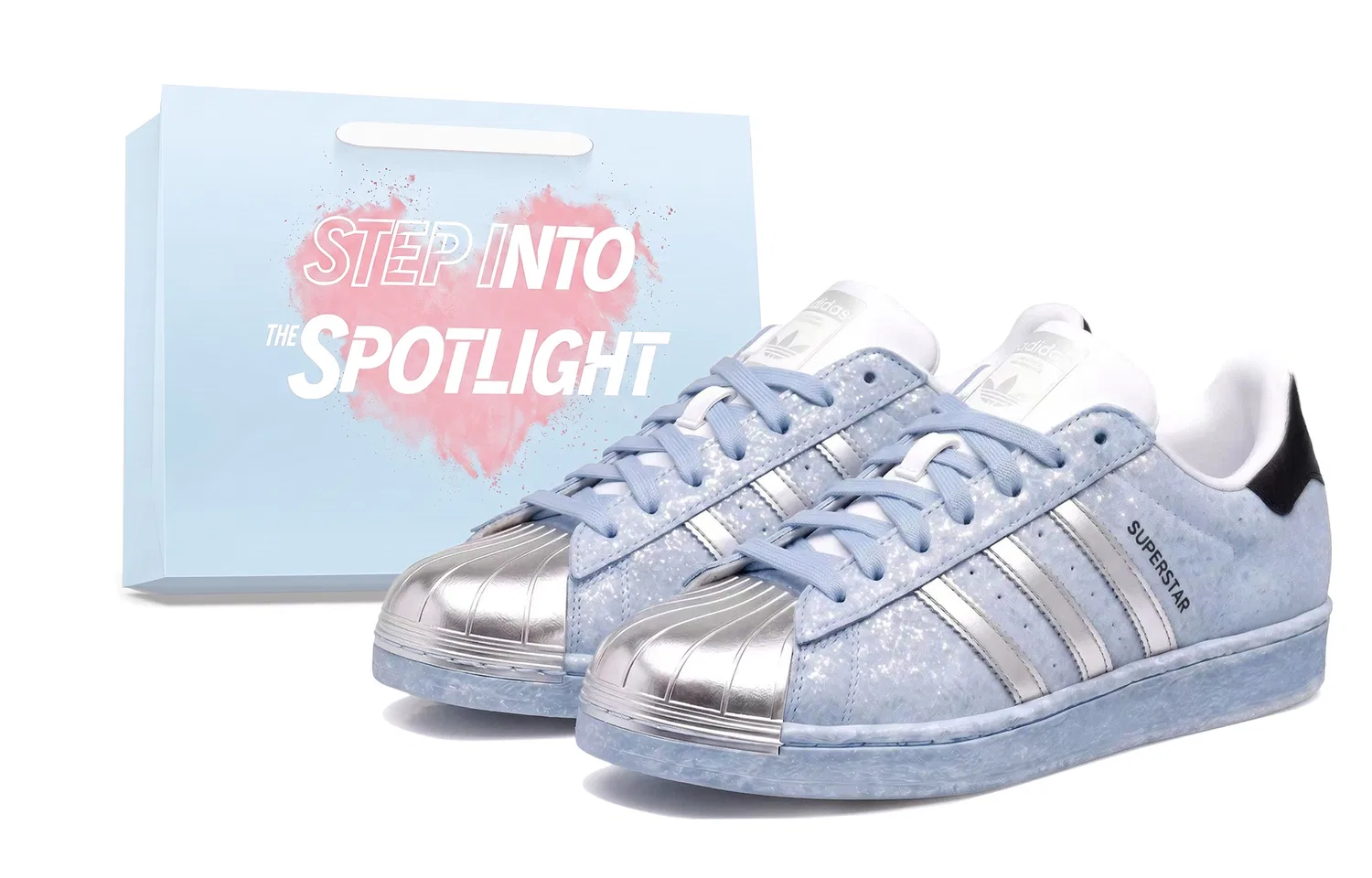 Кроссовки для скейтбординга Superstar 2, Adidas Originals, Light Blue