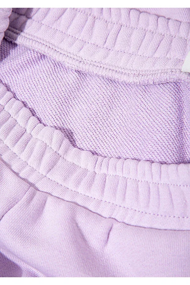 Детские спортивные штаны для девочек с принтом Basics Mavi, Purple — фото 4