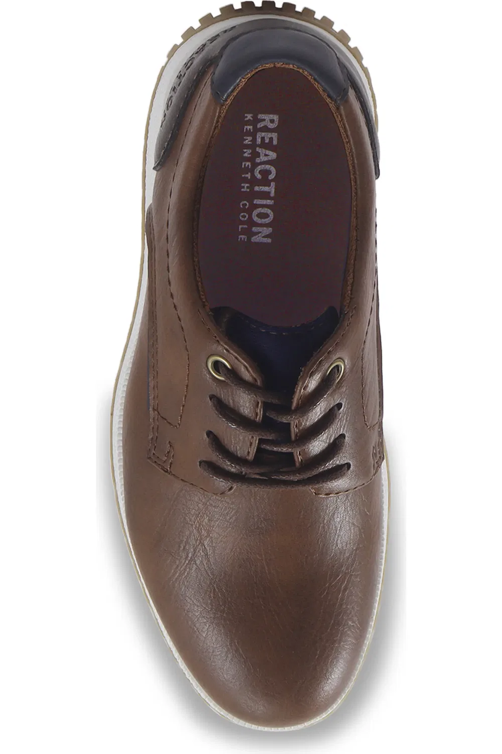 Детские туфли дерби на шнуровке Archie Balfour Kenneth Cole, коричневый — фото 4
