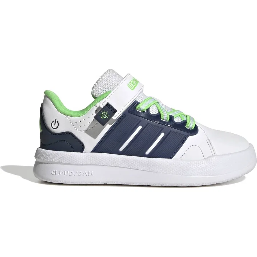 Детские повседневные кроссовки Lightorama Court El C adidas, Белый