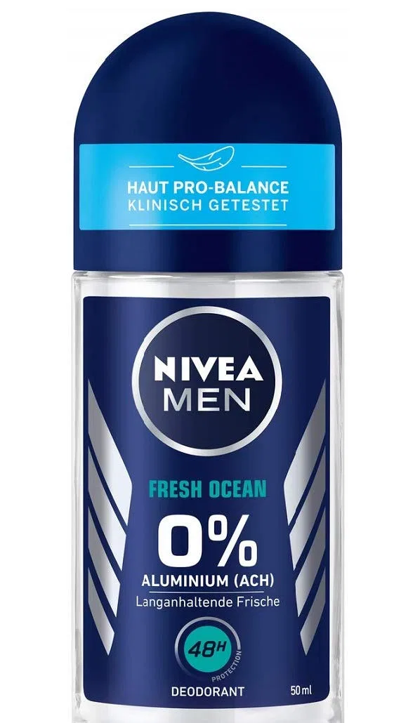 Дезодорант-ролик Fresh Ocean, NIVEA, набор 6x50мл