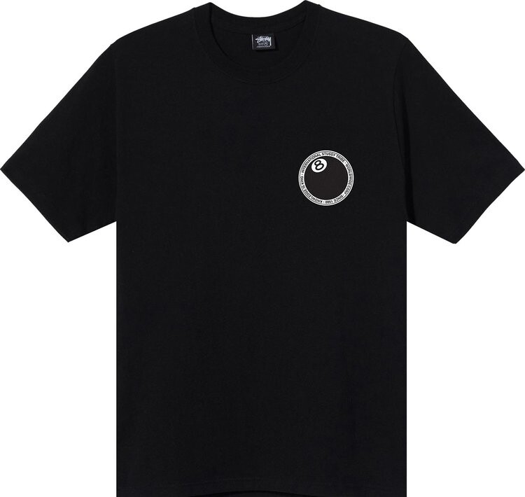 

Футболка Stussy 8 Ball Dot Tee 'Black', черный