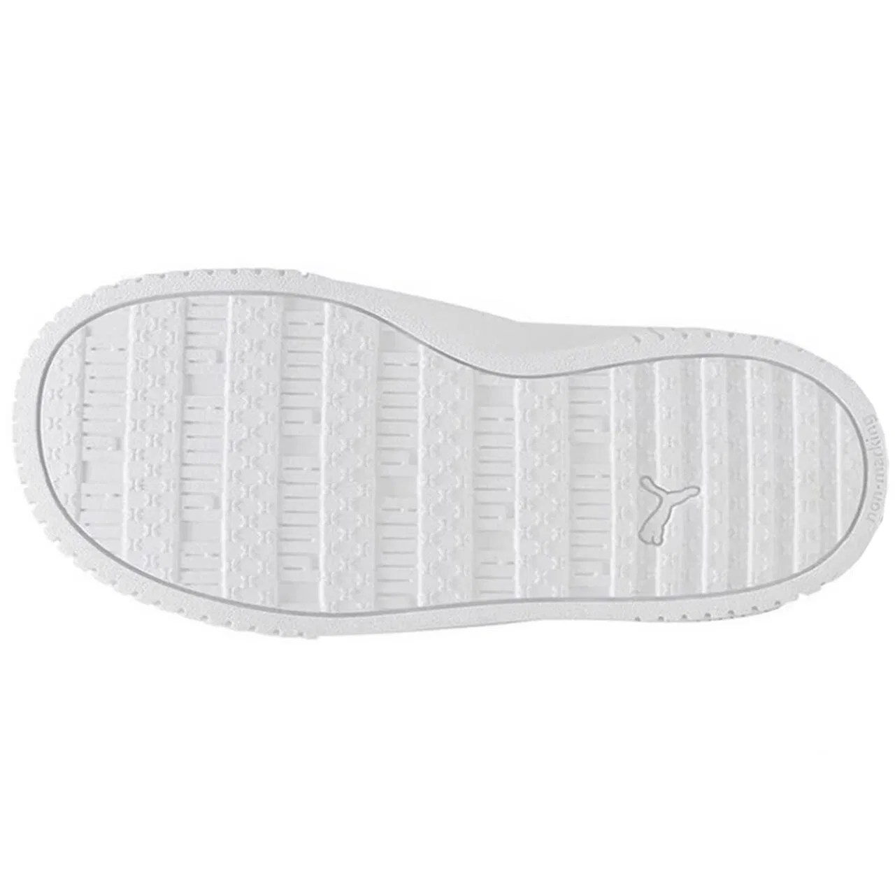 Детские кроссовки из эко-кожи Carina 2.0 AC Puma, Weiß