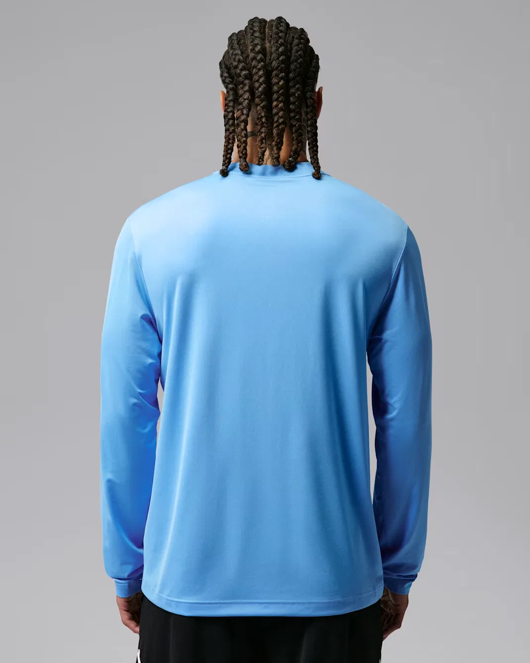 Мужская футболка с длинными рукавами Dri-FIT Jordan Sport Essentials, University Blue — фото 2