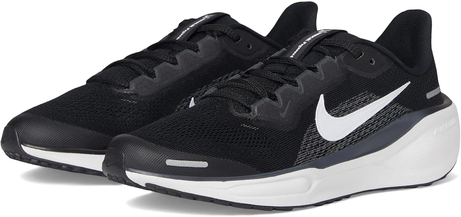 Детские кроссовки для бега Pegasus 41 Nike, Black/White/Anthracite — фото 2