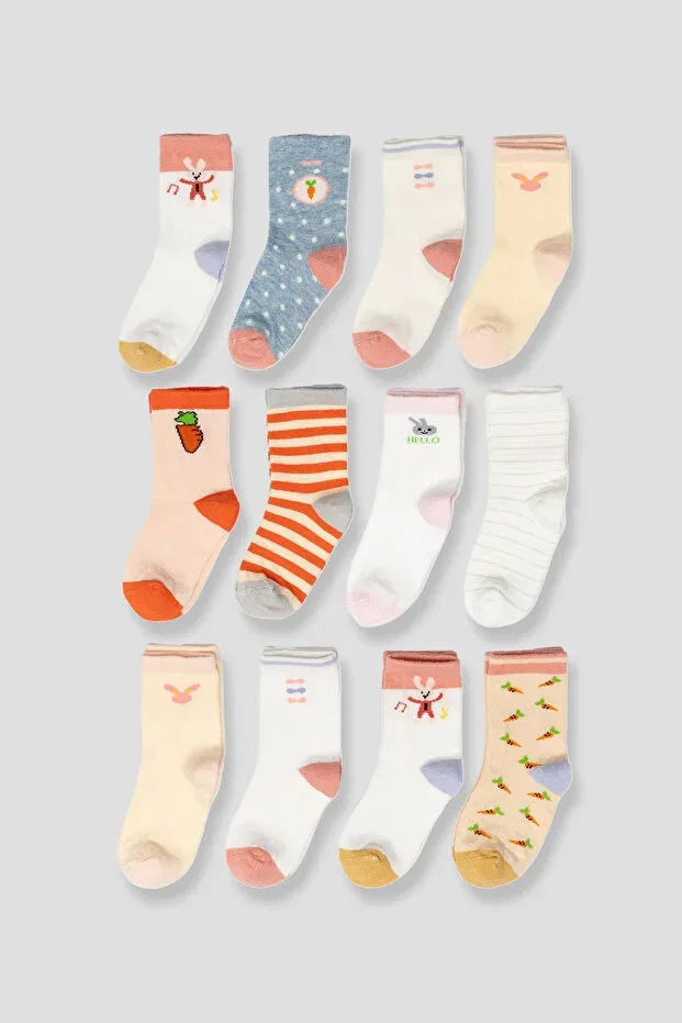 Детские носки для мальчиков с принтом Defne Baby, Multicolor