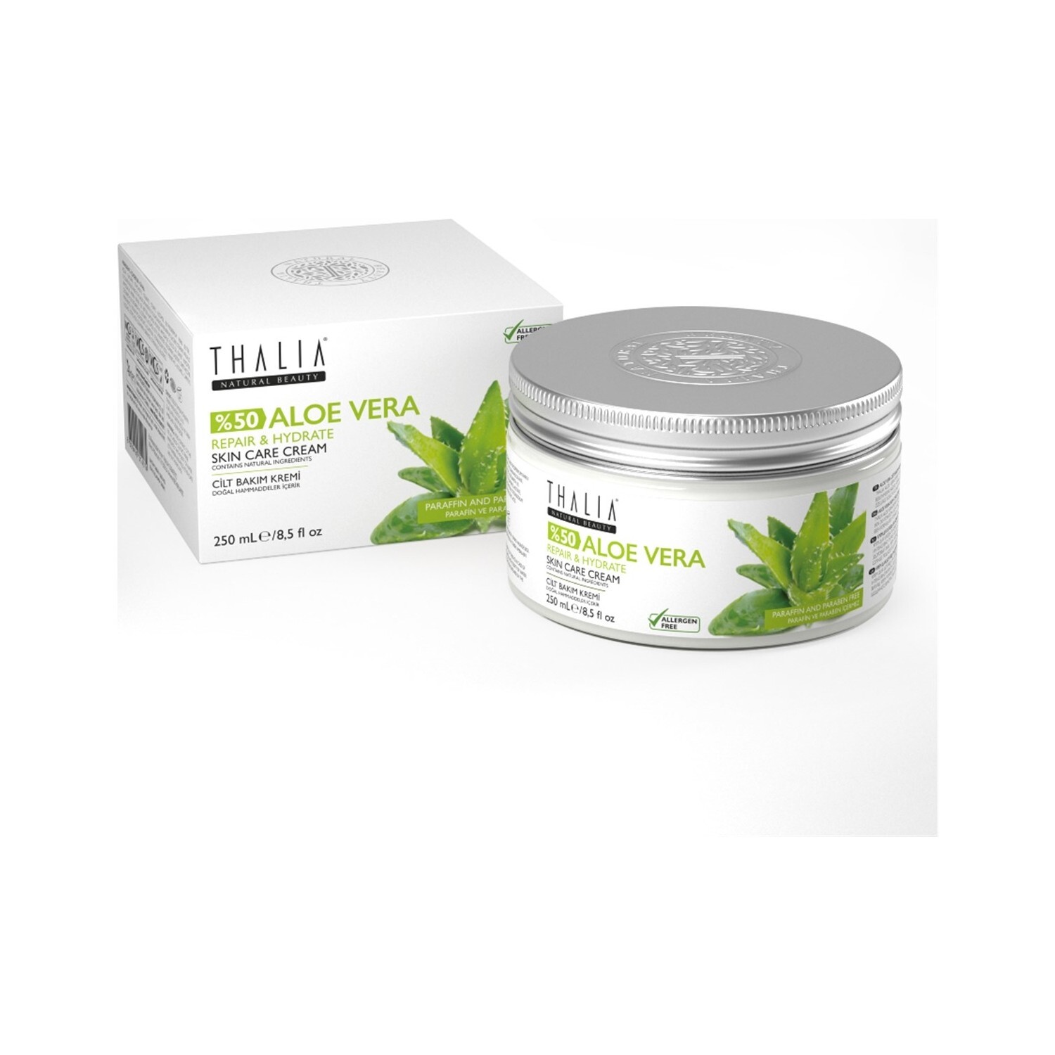 

Крем для кожи Thalia Aloe Vera, 250 мл