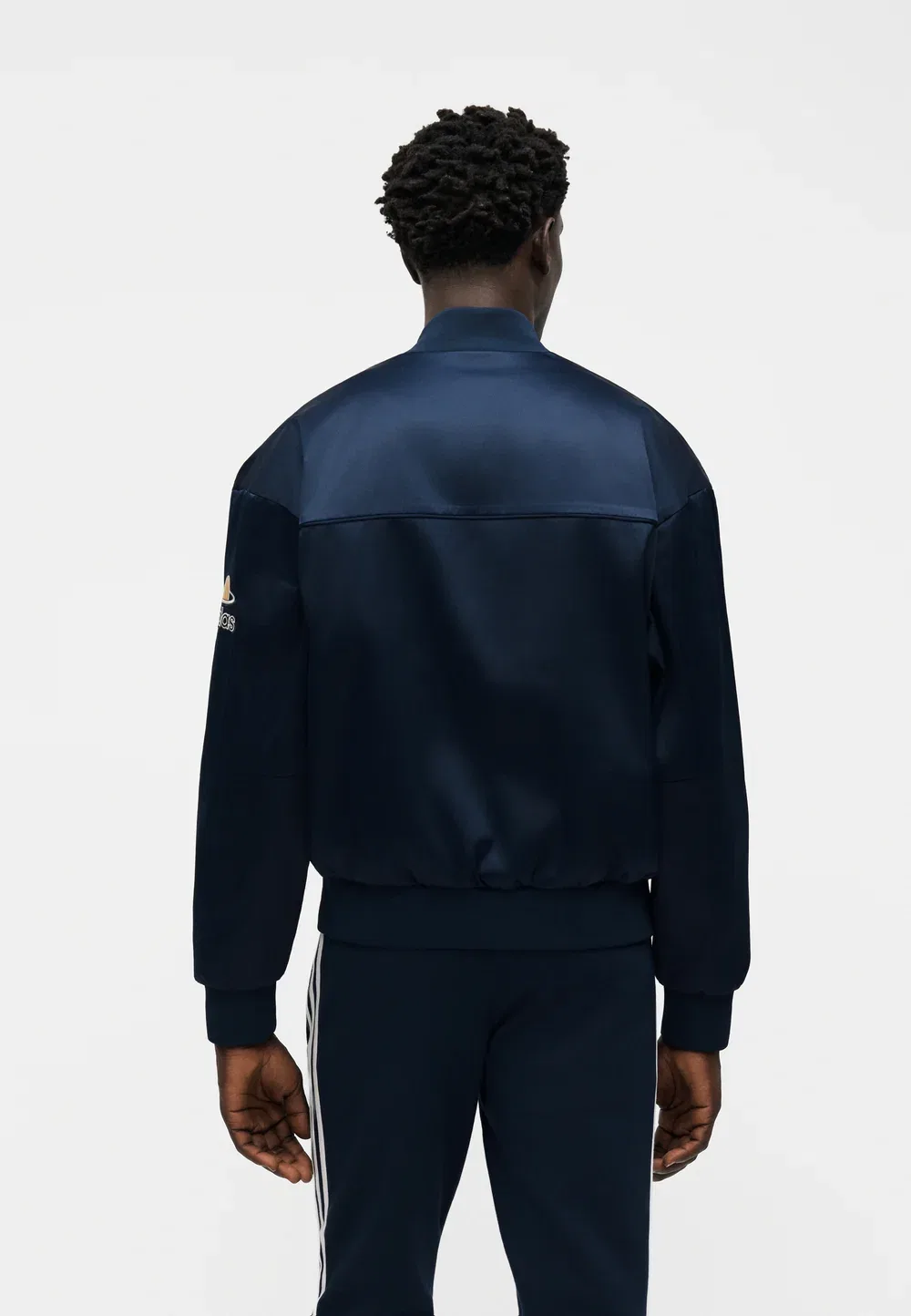 Куртка в университетском стиле - легкая куртка Adidas Originals, Night Indigo — фото 2