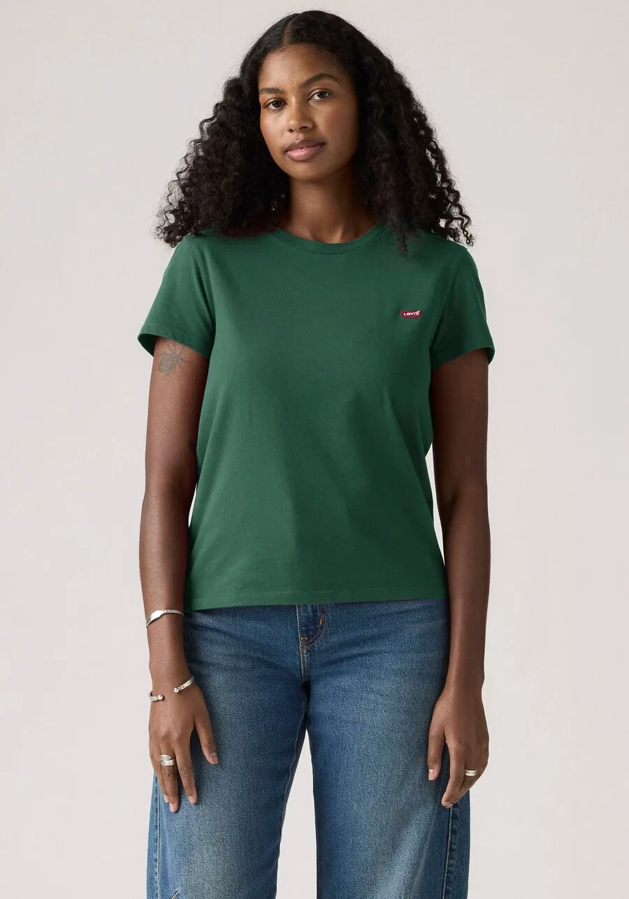 Футболка LEVI'S зеленого цвета — фото 3