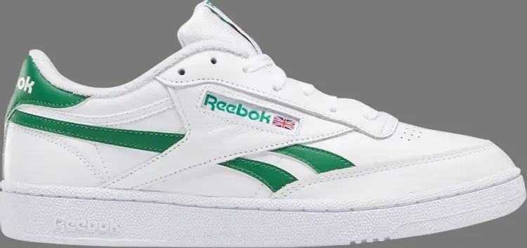 

Кроссовки club c revenge 'white glen green' Reebok, белый