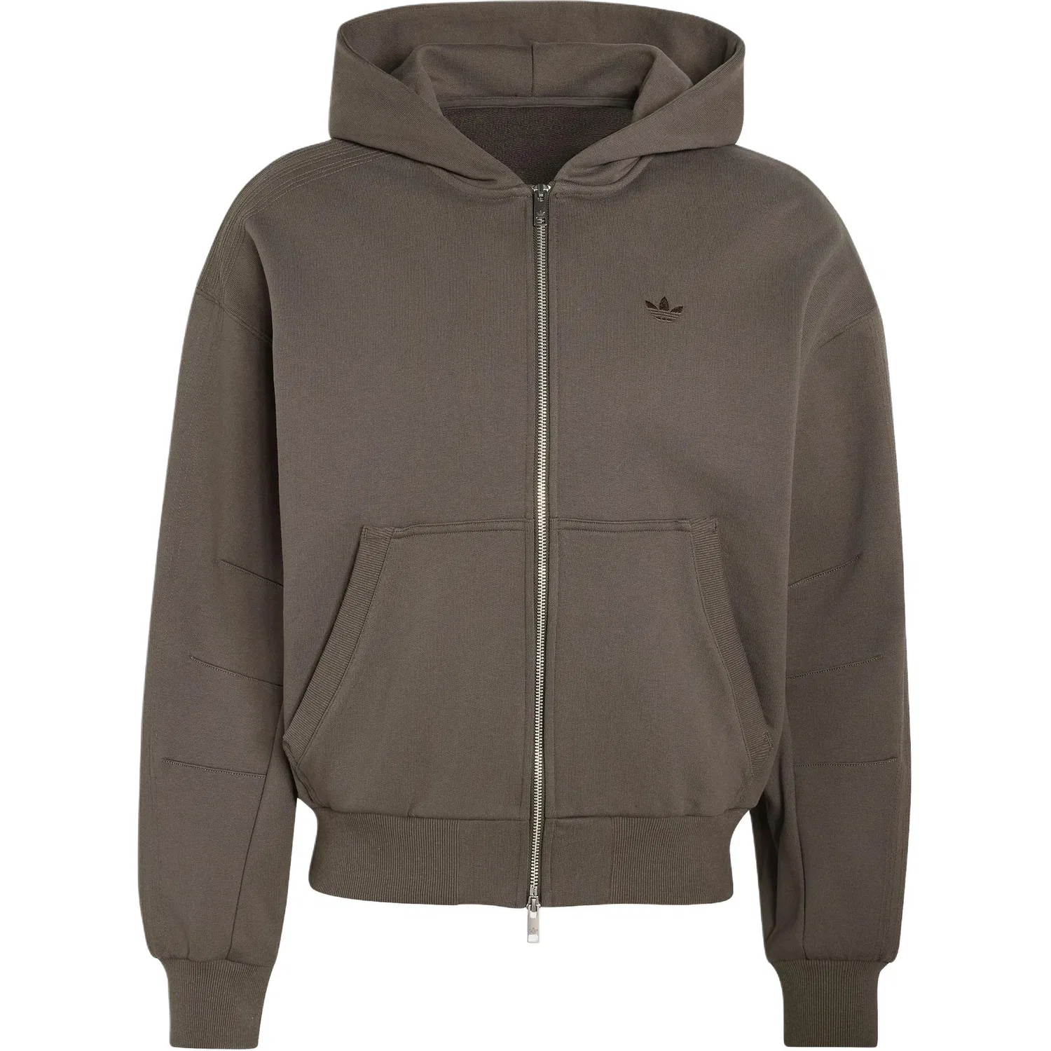Мужская куртка с капюшоном Adidas Originals, Dark Brown