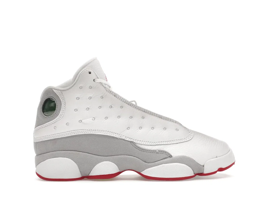 Детские кроссовки Lifestyle с модельным номером Jordan 13 Retro Jordan, White/True Red/Wolf Grey