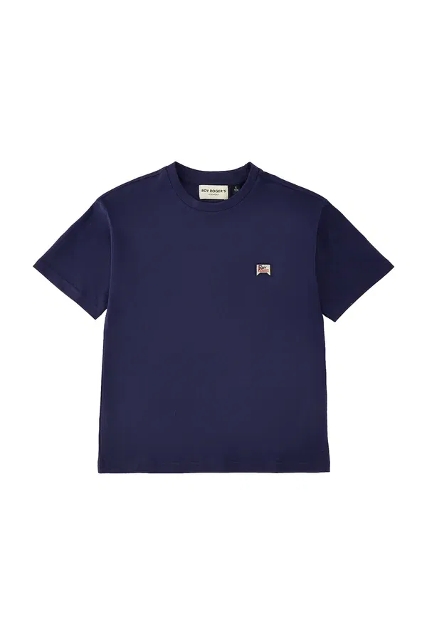 Футболка с принтом Print t-shirt, Roy Rogers, темно-синий