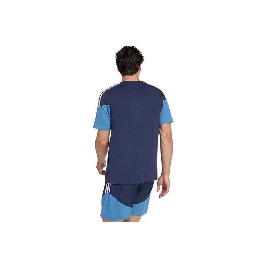 Футболка спортивная с длинным рукавом TIRO26C Tee adidas, Темно-синий — фото 2