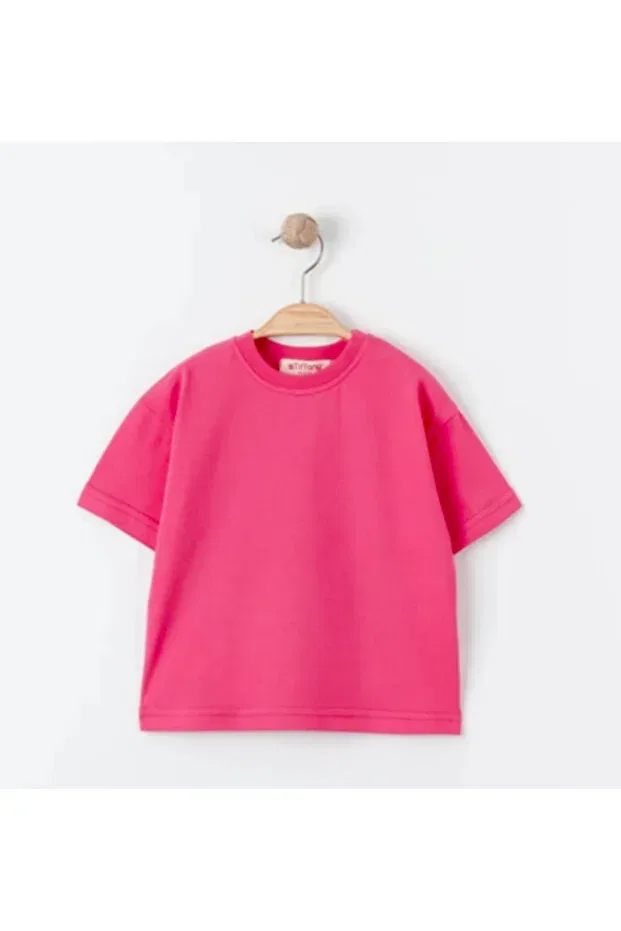 Детское для девочек футболка с коротким рукавом Tiffany, Fuchsia