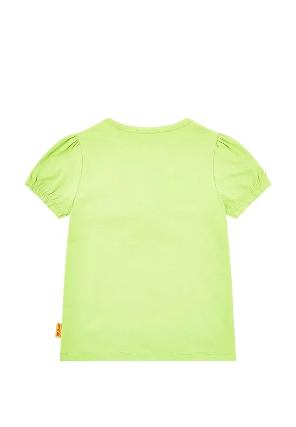 Футболка с вышивкой Kurzarm aloha - print t-shirt Steiff, Sap Green, зеленый — фото 2
