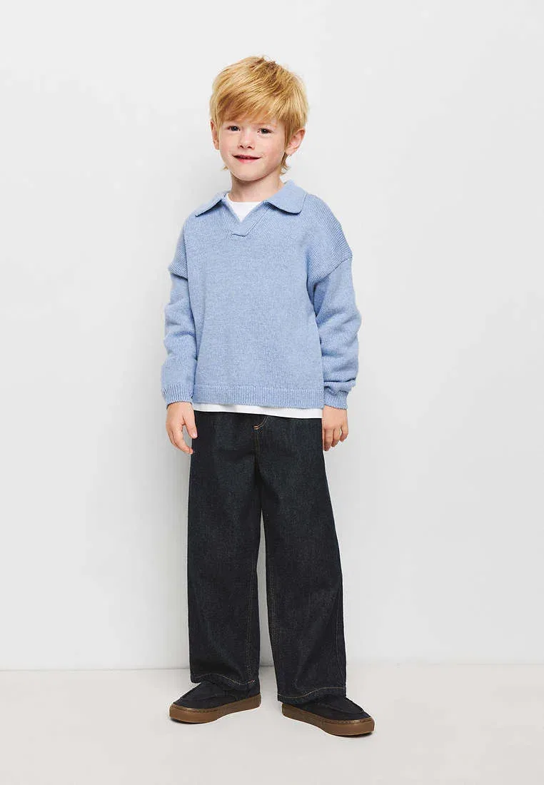 Детский джемпер Mango Kids, Blue