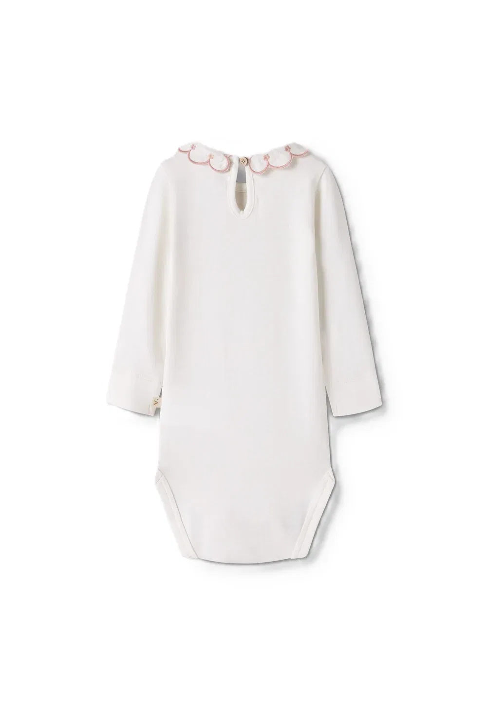 Strampler langarm - body Lil' Atelier, Coconut Milk — фото 2