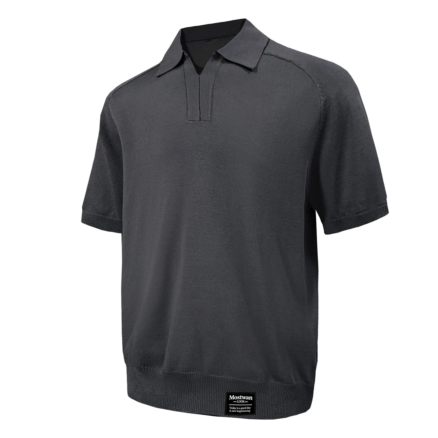 Детская рубашка с коротким рукавом MostwantedLab, Dark Gray