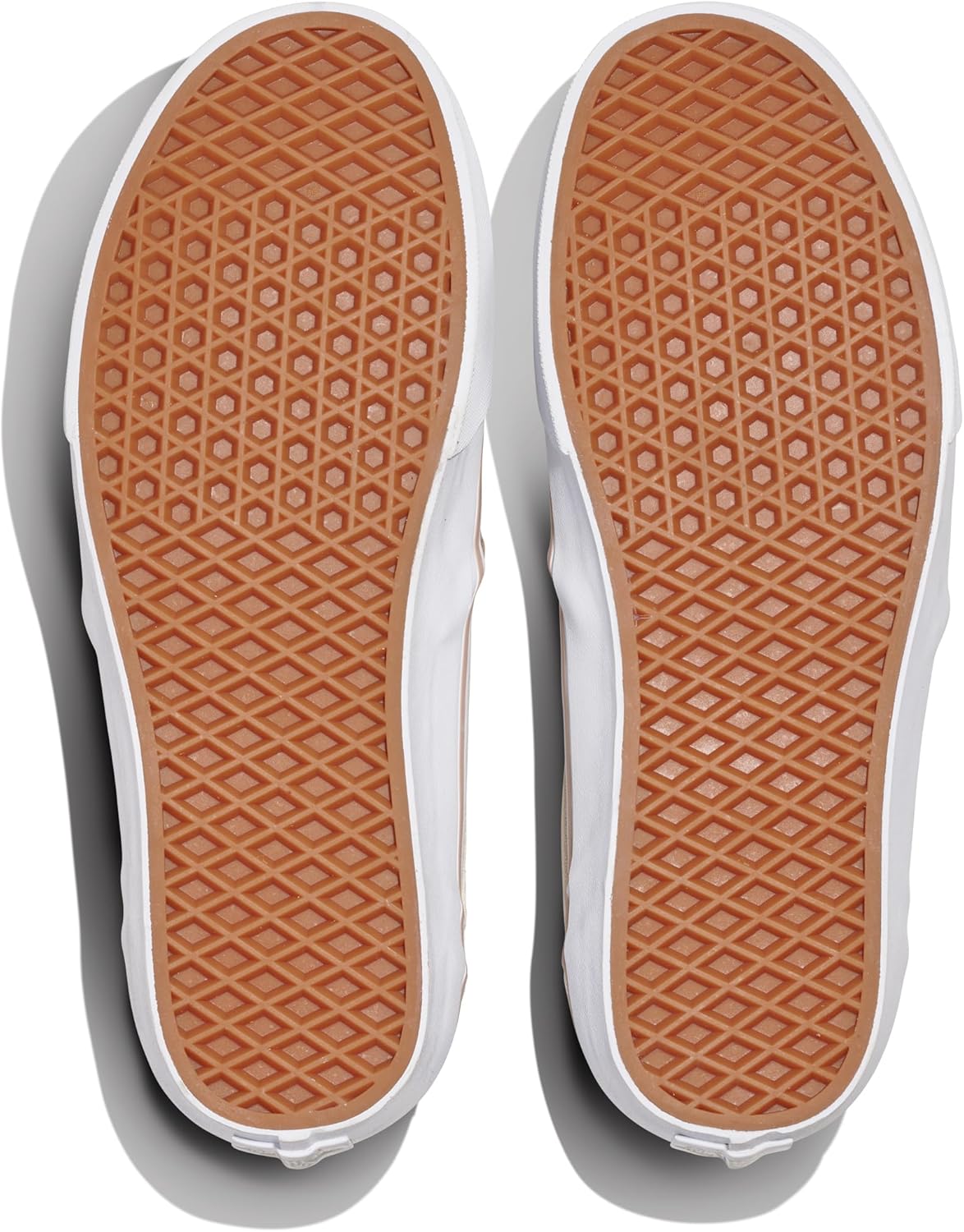 Vans Asher Deluxe Slip-on для мужчин | Удобные кроссовки для стиля, прогулок и повседневной носки, Heavy Canvas Warm Taupe — фото 4