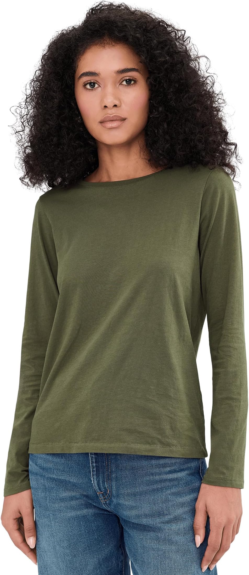 

Футболка Madewell Northside Long Sleeve Tee, Faded Ivy
