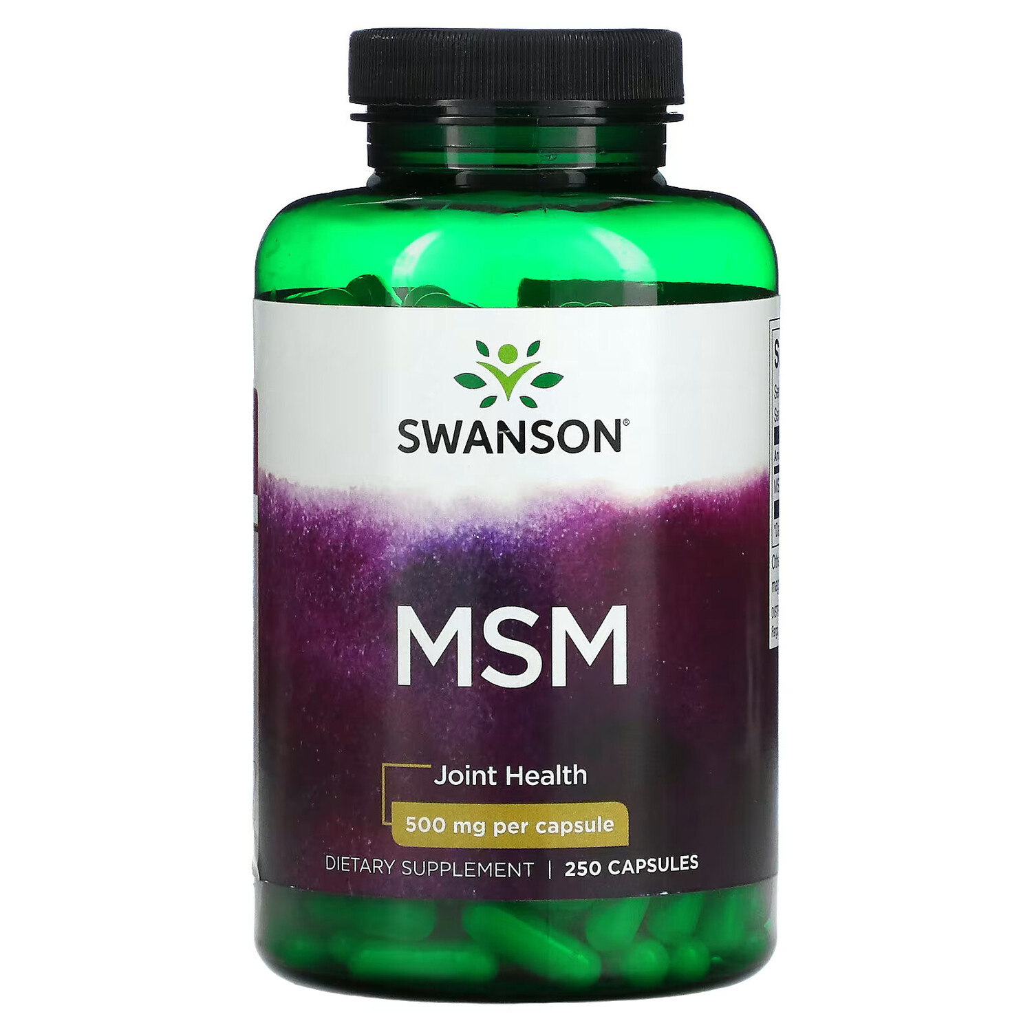 

Swanson, МСМ, для здоровья суставов, 250 мг, 250 капсул