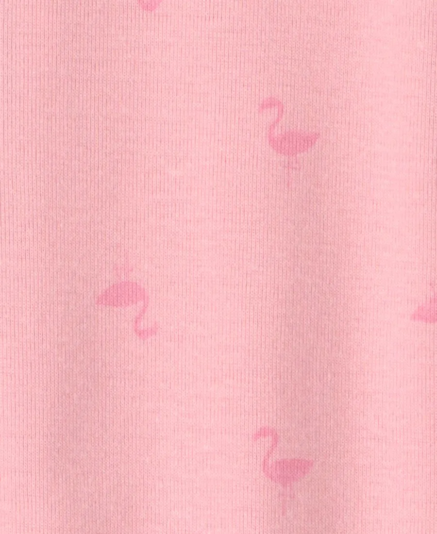 Пижама детская с длинным рукавом, с фламинго Carter's, Pink — фото 4