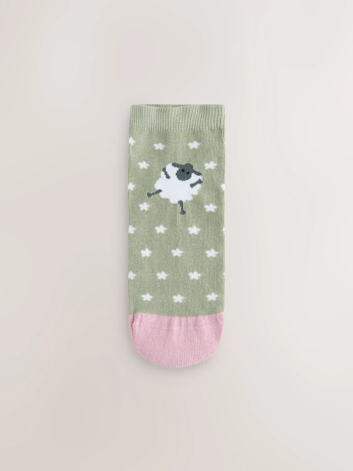 Носки женские тренировочные, набор 4 пары, Multi Sheep Print Next, мультиколор — фото 4